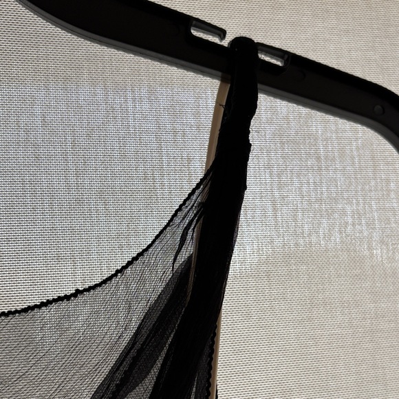 Max Studio Black Sheer Maxi Dress - Picture 6 of 7